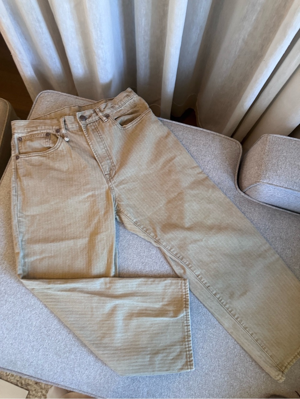 R13 Women’s “X-boyfriend” jeans-27 tonal stripes